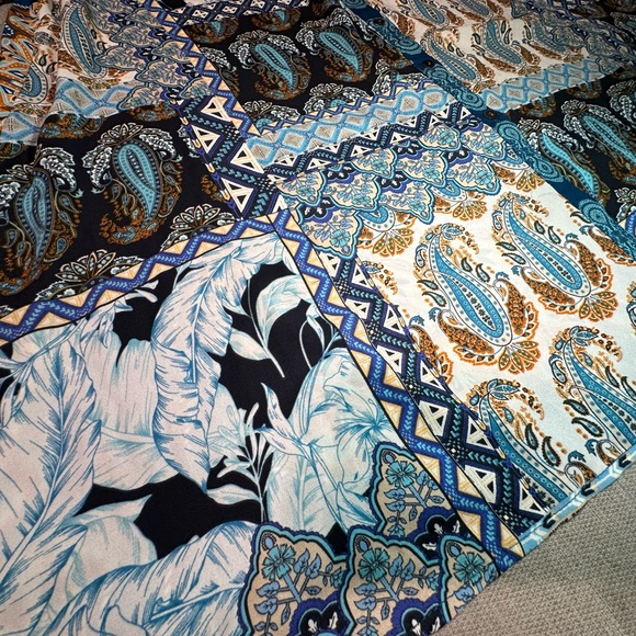 Rose + Olive 3/4 sleeve button down top SIZE 2X - Picture 4 of 7